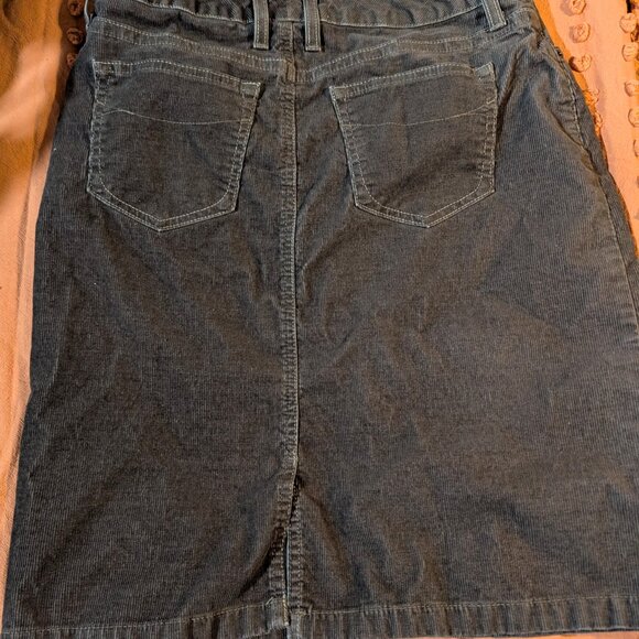 Vintage LL Bean Cord Skirt - Picture 2 of 3
